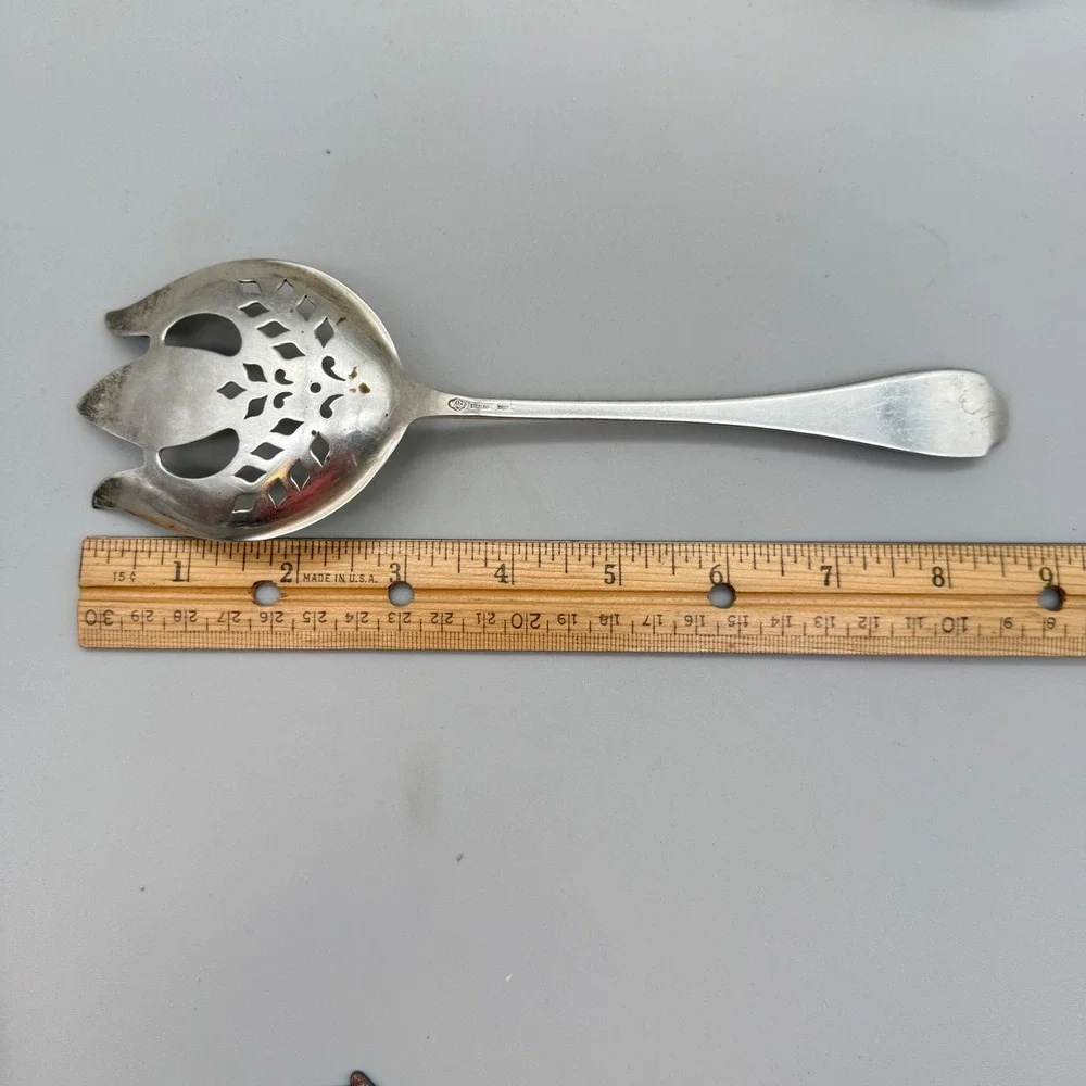 Antique 1900 Apollo Alvin Majestic Sterling Silver Pierced Tomato Server 70g